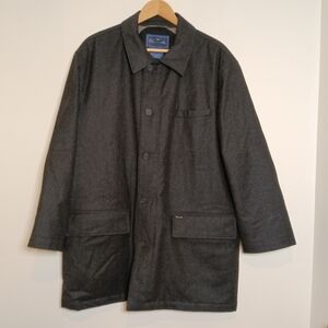 VTG Wool/Cashmere Coat Mens Loro Piana Storm System